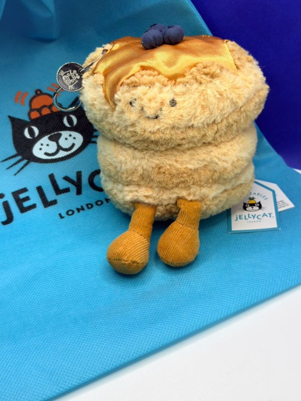 Jellycat Amuseables Fran Pancakes Plush Toy Cute Breakfast Foodie Gift